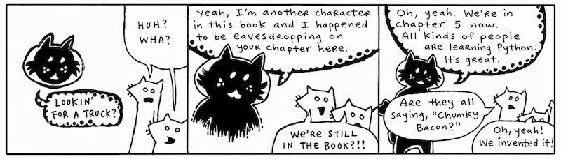 At least they're still in the book...